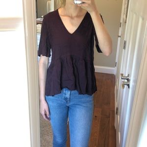 Kimchi Blue Short Sleeve Blouse